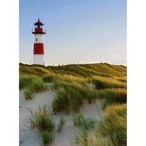 Fototapete Lighthouse Strand Vlies - Mehrfarbig