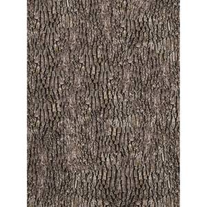 Fotomurale Bark Wall Tessuto non tessuto - Marrone scuro - 1,92cm x 2,6cm - Larghezza: 1.9 cm