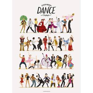 Fotobehang Dance Final vlies - 1,92cm x 2,6cm