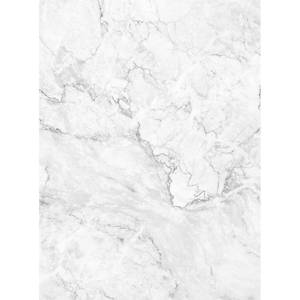 Papier peint Marble Marmor Intissé - Blanc / Gris - 1,92 x 2,6 cm - Largeur : 1.9 cm