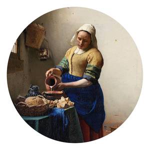 Papier peint Vermeer The Milkmaid Kunst Intissé - 1,4 x 1,4 cm