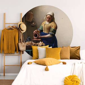 Fototapete Vermeer The Milkmaid Kunst Vlies - Mehrfarbig