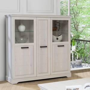 Buffet haut New Dessa II Imitation pin blanc