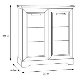 Kast New Dessa II witte grenenhouten look