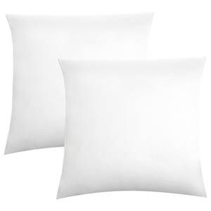 Taies d’oreiller 0077144 II (lot de 2) Jersey de coton - Blanc