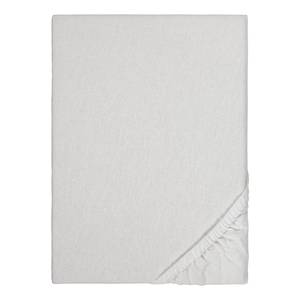 Drap-housse en flanelle 0002744 Coton - Gris clair - 140 - 160 x 200 cm