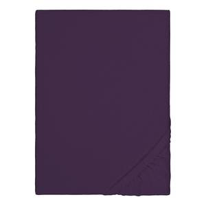Lenzuolo con gli angoli 0002744 Cotone - Viola scuro - 180-200 x 200 cm