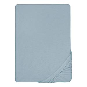 Frottee-Stretch-Spannbettlaken 0012344 Frottee - Hellblau - 140-160 x 200 cm