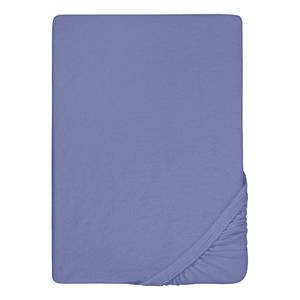 Frottee-Stretch-Spannbettlaken 0012344 Frottee - Blau - 140-160 x 200 cm