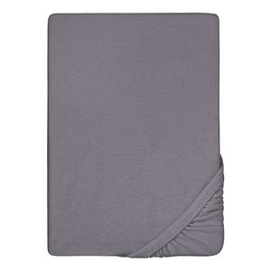 Drap en éponge 0012344 Éponge - Gris argenté - 90-100 x 200 cm