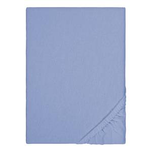 Drap-housse en flanelle 0002744 Coton - Bleu - 140 - 160 x 200 cm