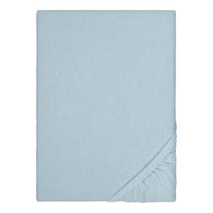 Drap-housse en flanelle 0002744 Coton - Bleu clair - 140 - 160 x 200 cm