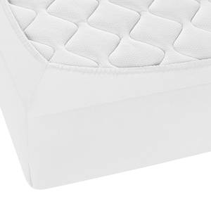 Spannbetttuch Sleep & Protect 0077145 Baumwolle / Polyester - Weiß