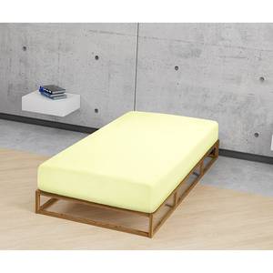 Spannbetttuch Sleep & Protect 0077145 Baumwolle / Polyester - Gelb