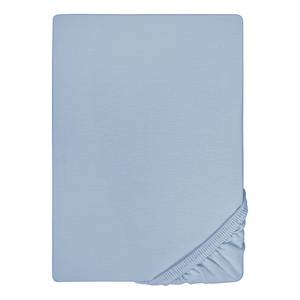 Feinjersey Spannbettuch 0077144 Baumwolle Jersey - Eisblau - 90-100 x 200 cm