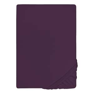 Drap Housse Easy dort en Jersey coton 60 x 120 cm Couleur Violet