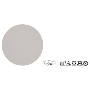 Lenzuolo con gli angoli 0077866 Cotone / Elastan - Color grigio pallido - 90-100 x 200-220 cm