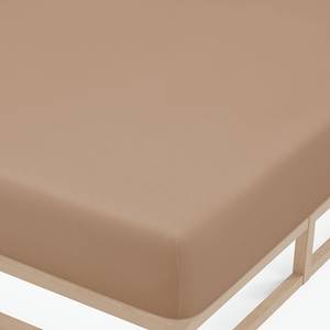 Feinjersey Spannbettuch 0077144 Baumwolle Jersey - Latte Macchiato - 180-200 x 200 cm