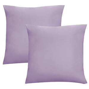 Taies d’oreiller 0077144 II (lot de 2) Jersey de coton - Mauve