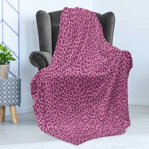 Plaid Safari Polyester - Pink - 125 x 175 cm