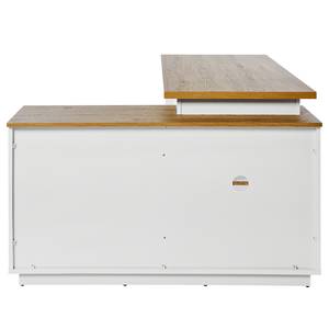 Bureau d’angle Chalet D 155 E Imitation chêne / Blanc