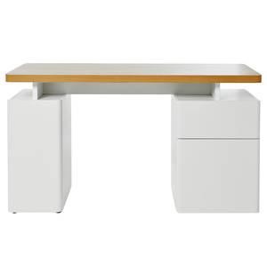 Bureau Cuuba Libre 140 Imitation chêne / Blanc