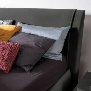 Letto imbottito Gaby Microfibra GDU: 29 anthracite - 200 x 200cm - H3