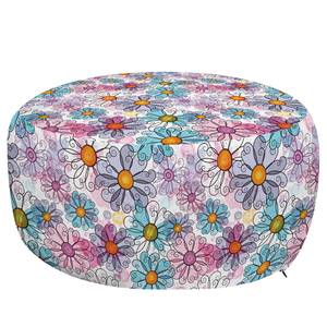 Pouf Bunt II Polyester - Mehrfarbig