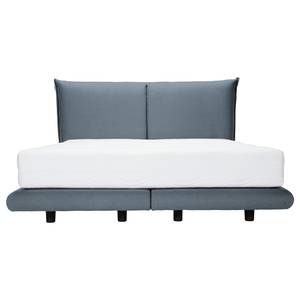 Boxspringbett Soho Pillow Webstoff - Stoff TBO: 616 soft emerald - 140 x 200cm - H3 - Unifarben