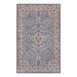 Tapis de couloir Zahra Polypropylène thermofixé - Bleu jean