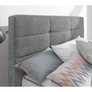 Boxspringbett Jonna Ciniglia TBS: 39 Grigio argento - 120 x 200cm - H3