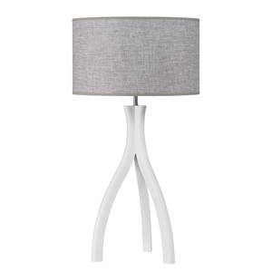 Lampe Raahe III Lin / Frêne massif - 1 ampoule - Gris