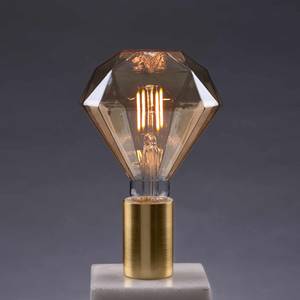 LED-Glühbirne BRIGHT LIGHT Diamant Farbglas - 1-flammig