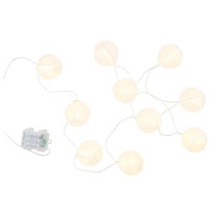 Guirlande lumineuse OPEN AIR Nylon - 10 ampoules - Blanc