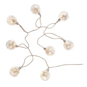 Guirlande lumineuse BULB LIGHTS Verre / Jute - 64 ampoules