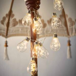 Guirlande lumineuse BULB LIGHTS V Verre transparent / Polyester PVC - 10 ampoules
