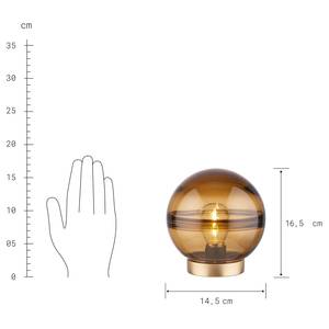 LED-Leuchte SOFT NORDIC Farbglas / Eisen - 1-flammig - Durchmesser: 15 cm