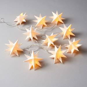 LED-Lichterkette ORIGAMI Papier / Polyester PVC - 10-flammig