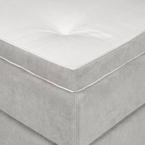 Letto boxspring Sari I Tessuto Oriella: argento - 160 x 200cm