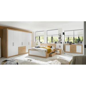 Kommode Tholen Beige - Weiß - Holzwerkstoff - 168 x 89 x 46 cm