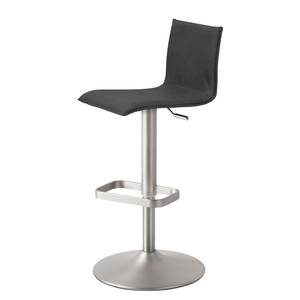 Bar- und Tresenhocker myDIVO IV Stahl / Polyester - Graphit