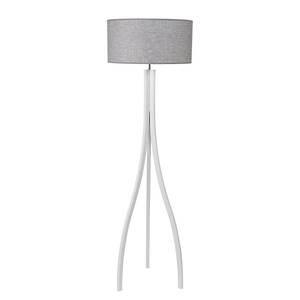 Lampadaire Raahe II Lin / Frêne massif - 1 ampoule - Gris