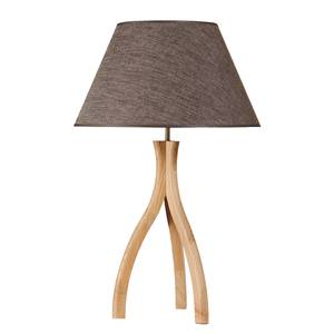 Lampe Raahe II Lin / Frêne massif - 1 ampoule - Marron