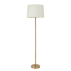 Lampadaire Ranua III Lin / Nickel - 1 ampoule - Blanc