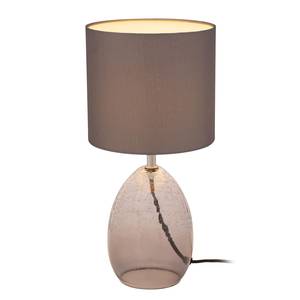 Lampe Tempting Gleam Tissu mélangé / Verre transparent - 1 ampoule