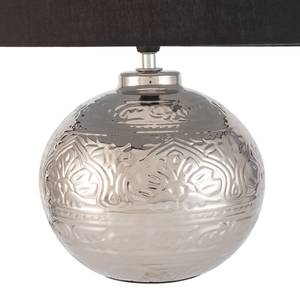 Tischleuchte Touch Of Silver Mischgewebe / Keramik - 1-flammig