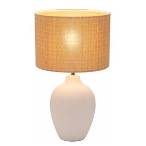 Tafellamp Timber Glow bamboe / keramiek - 1 lichtbron
