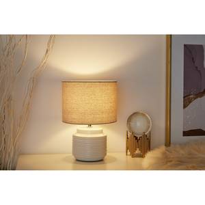 Tafellamp Bright Soul textielmix / keramiek - 1 lichtbron