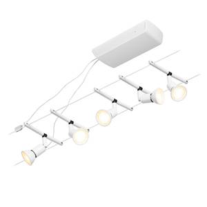 LED-plafondlamp Salt II aluminium / polycarbonaat - 5 lichtbronnen