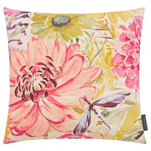 Housse de coussin Lilibet Tissu mélangé - Rose - 45 x 45 cm